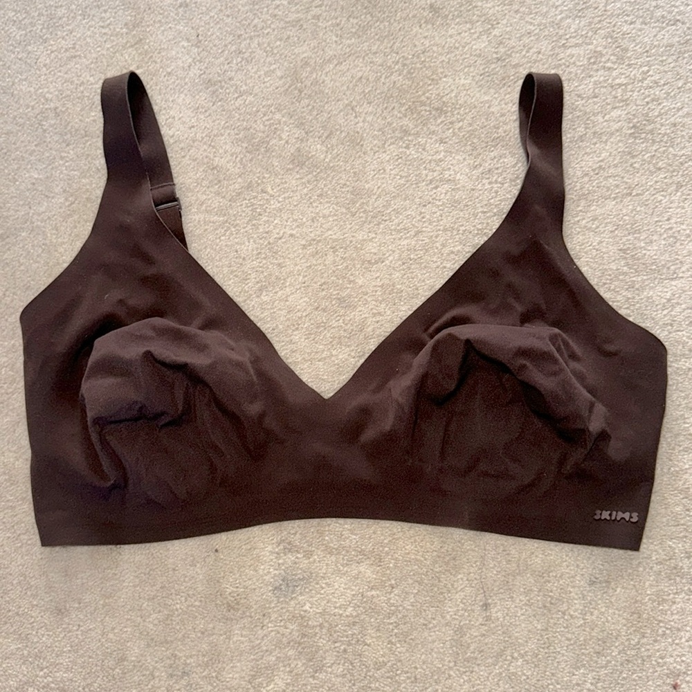 Skims naked plunge bralette -espresso M-DD